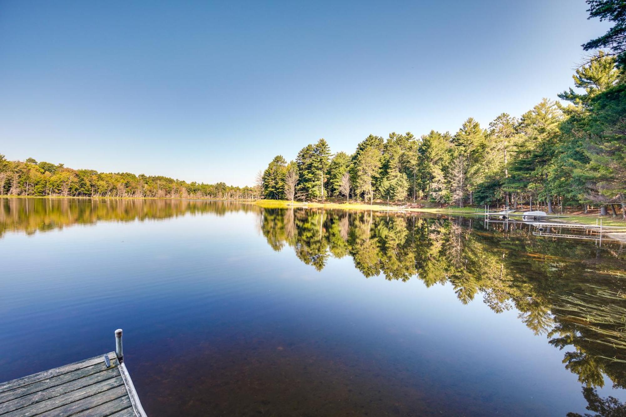 Serene Woodruff Cottage Lakefront Access! Buitenkant foto