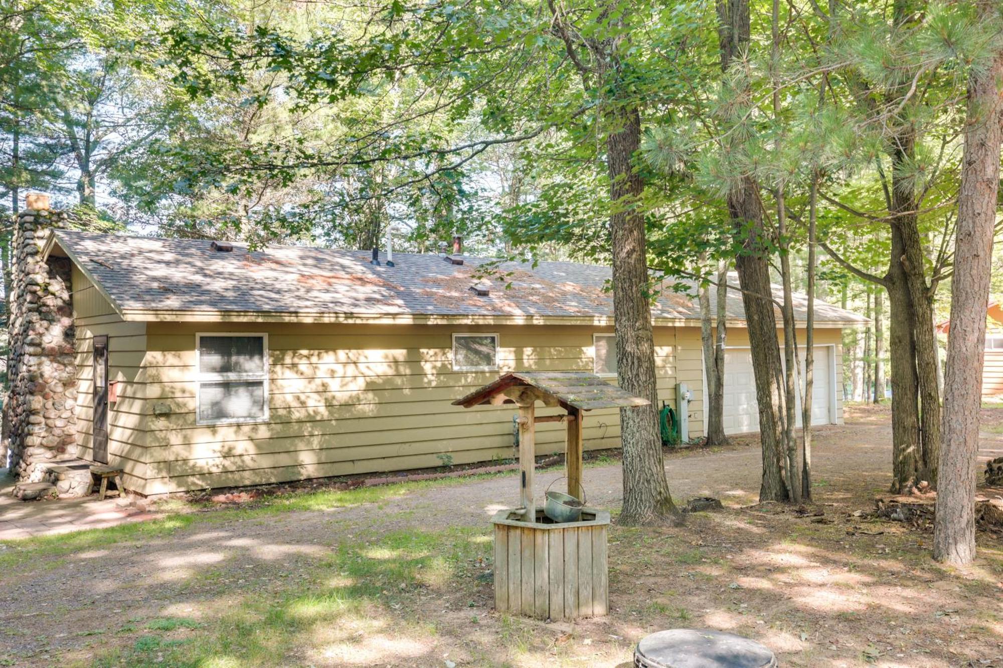 Serene Woodruff Cottage Lakefront Access! Buitenkant foto